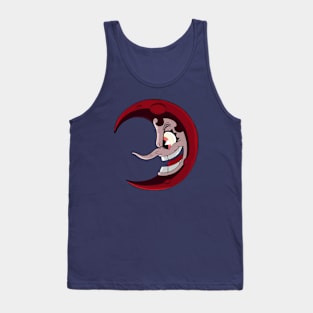 Moon boss - Cuphead Tank Top